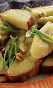 KUMARA, BANANA AND CORIANDER SALAD