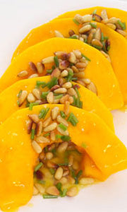 PUMPKIN WITH ORANGE AND CHIVES
